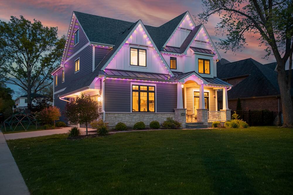 Lit Purple Home Led Lights