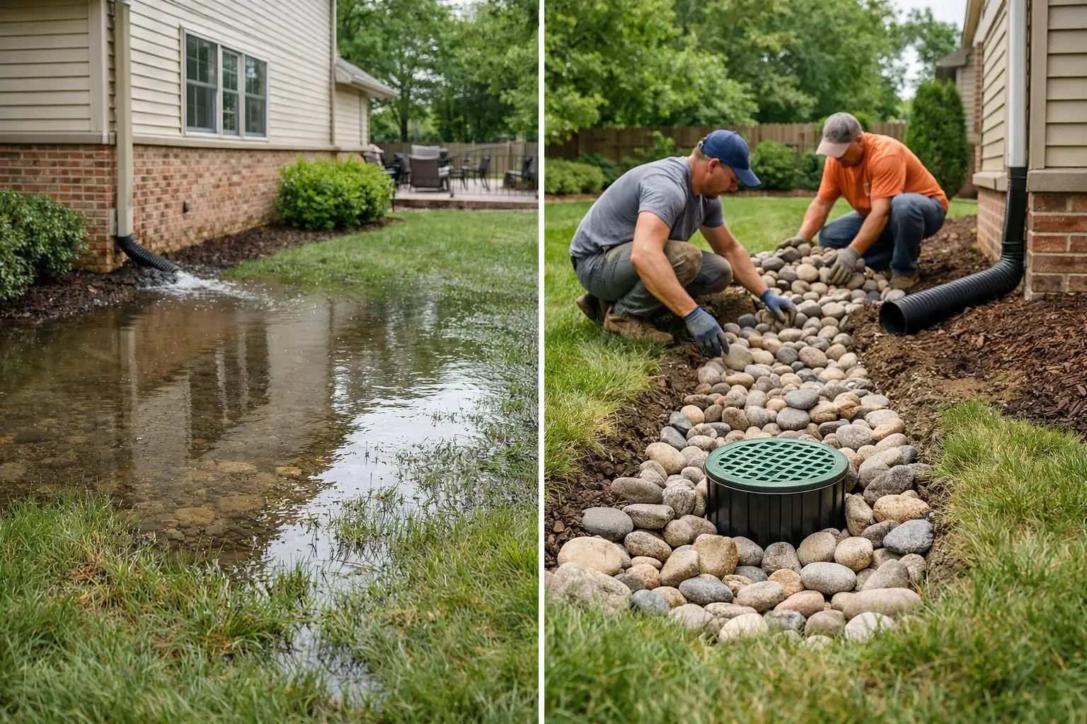 Yard Drainage Solutions That Actually Work