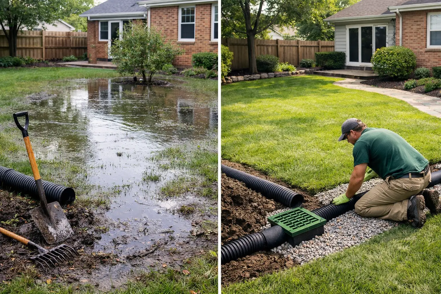 How to Fix Soggy Lawn After Rain