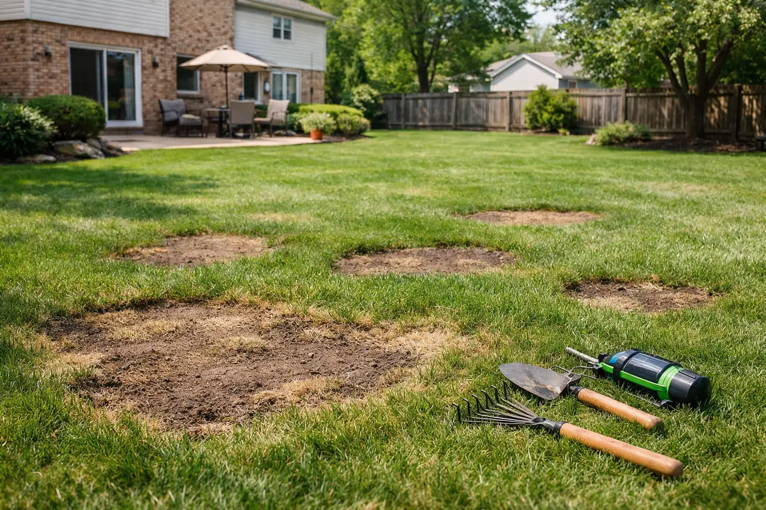 Why Lawn Has Bare Patches and What to Do