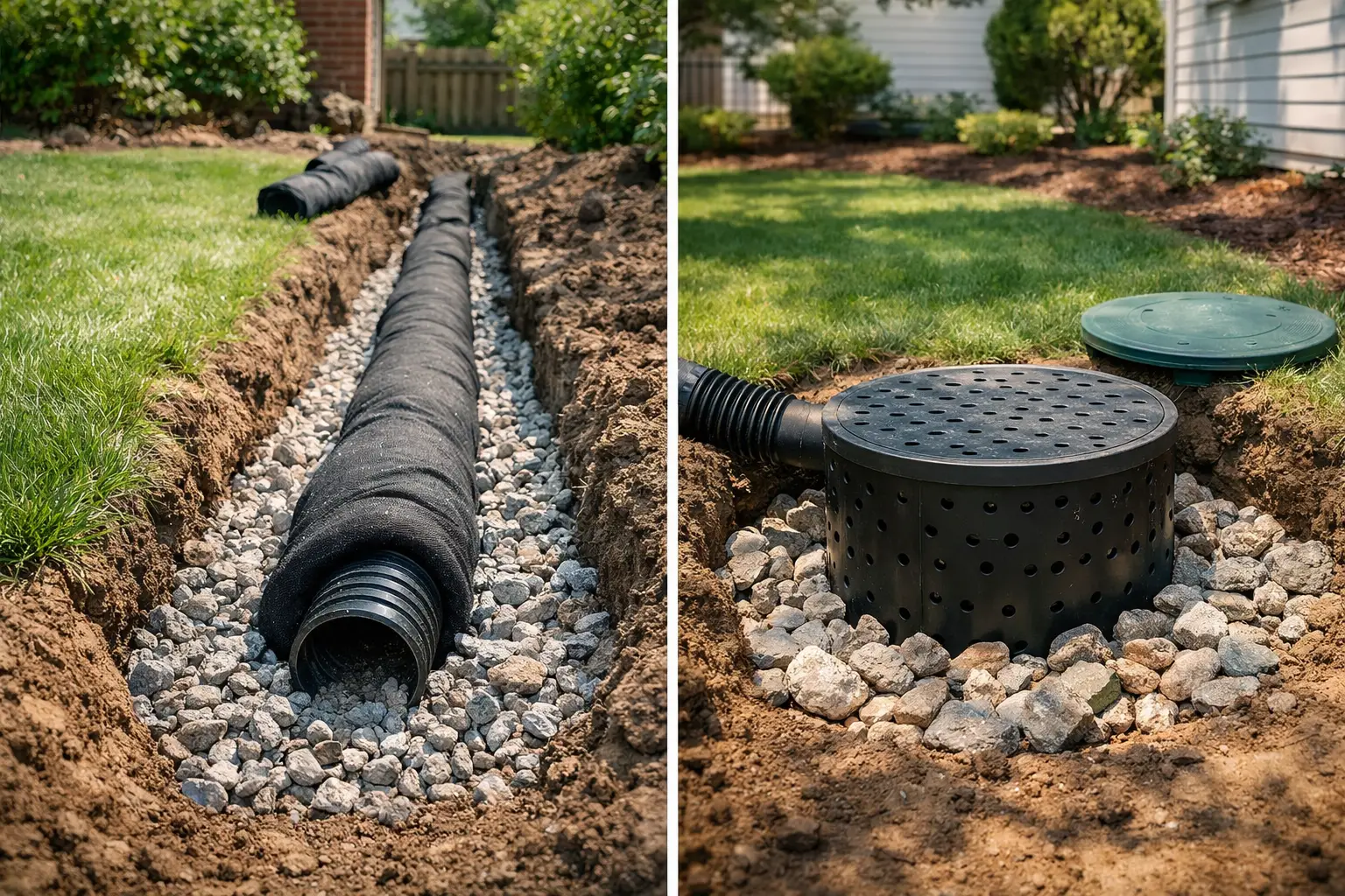 French Drain vs Dry Well: Which Fits?