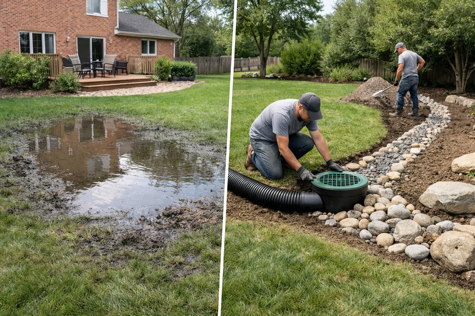 Drainage Solutions for Clay Soil in Illinois