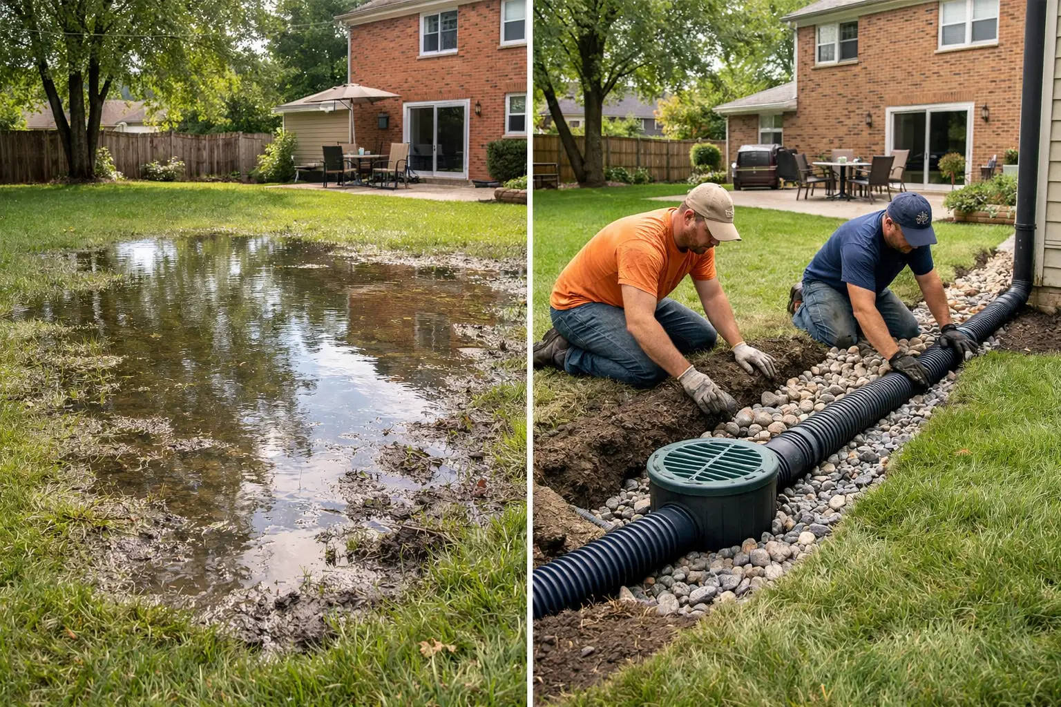 How to Fix Soggy Backyard Drainage for Good