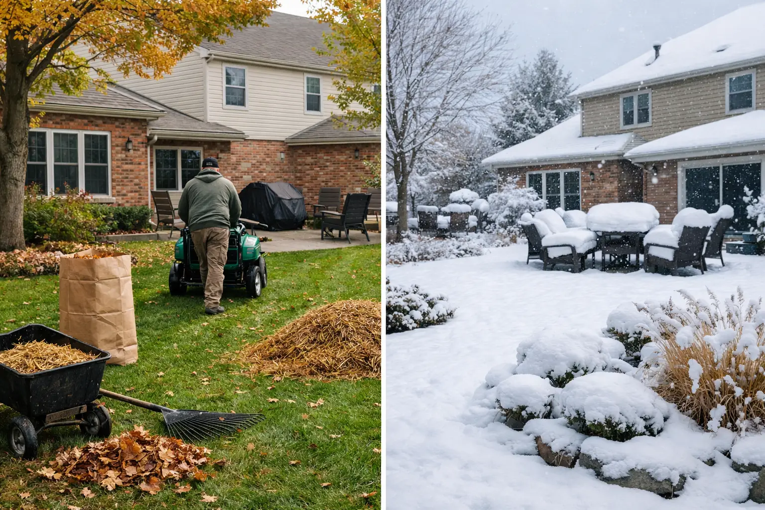 How to Prepare Lawn for Winter Snow in Illinois