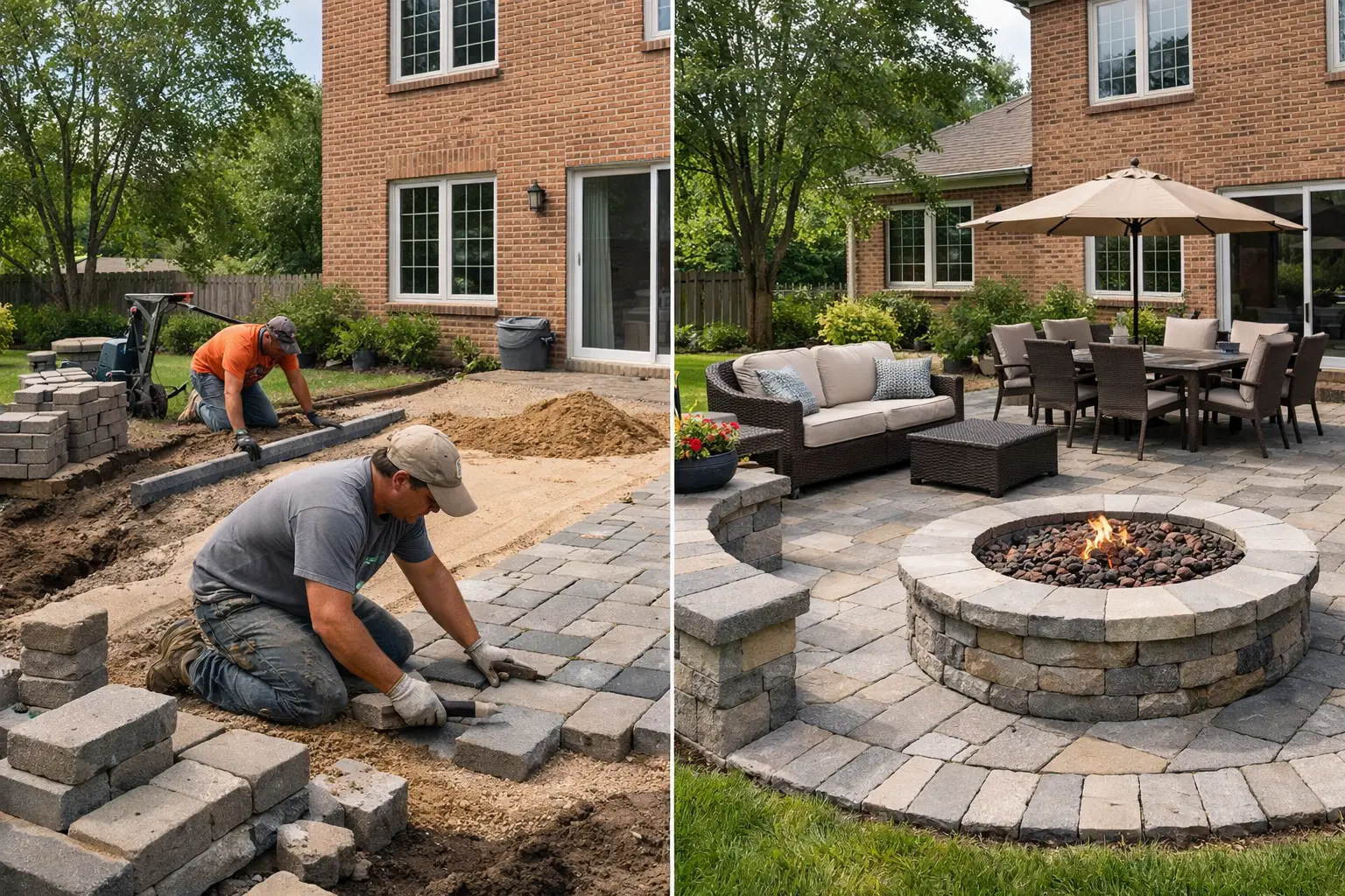 Patio Paver Installation Guide for Illinois Homes