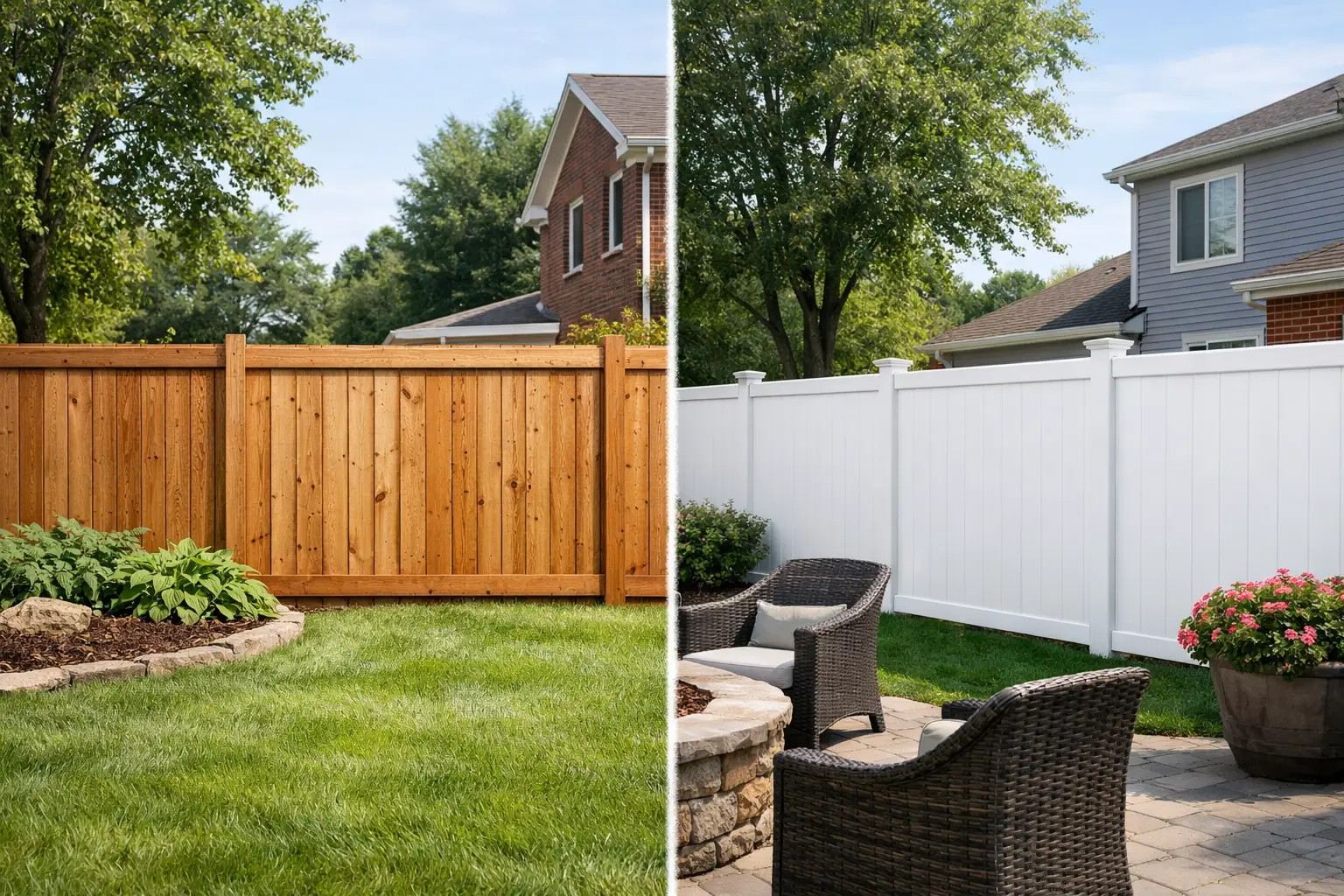Wood Fence vs Vinyl for Chicagoland Homes