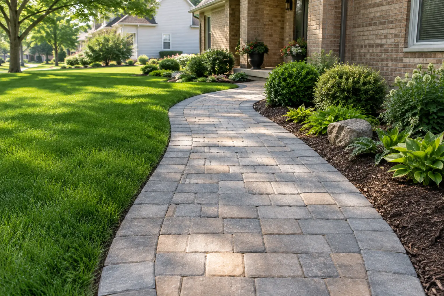 How to Design a Paver Walkway That Lasts